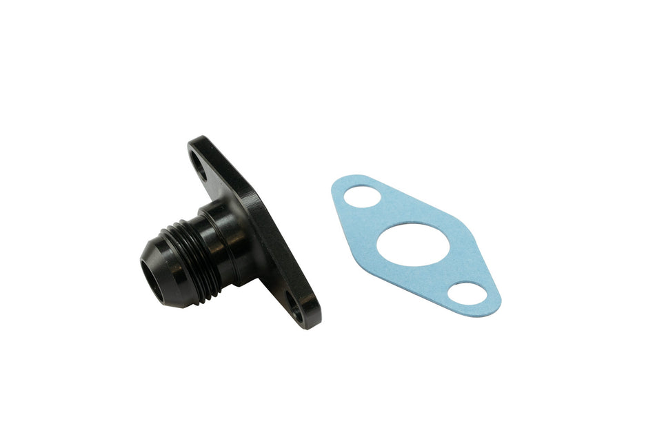 50.8mm 10AN Oil Drain Black
