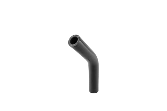 Silicon 45 Degree Silicon Hose - Elbow 0.75" (Black)