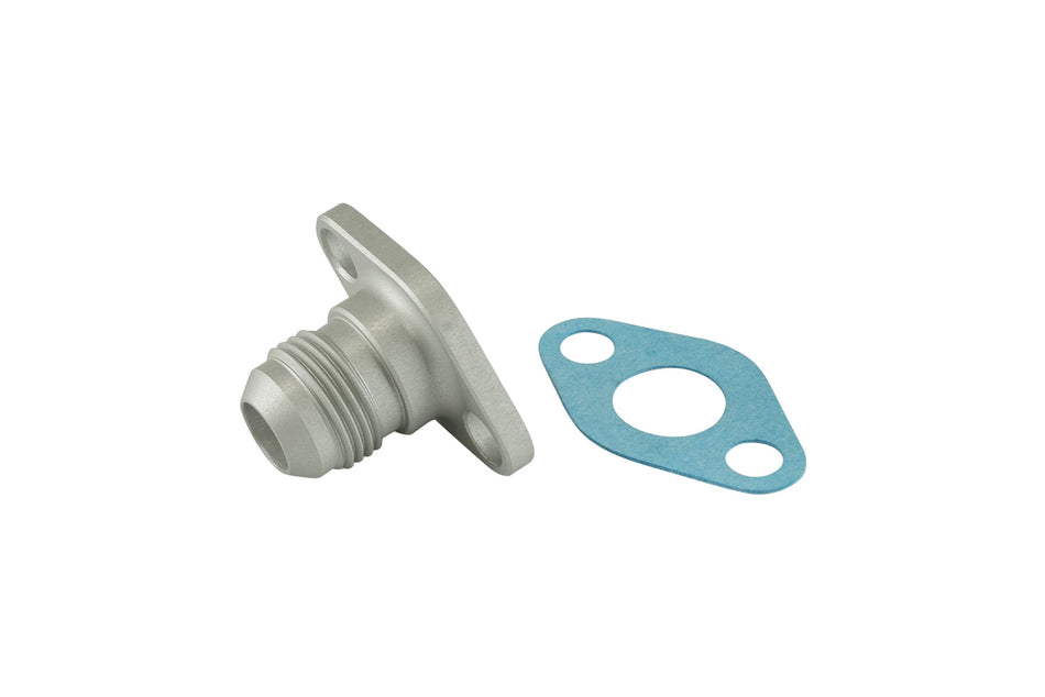 38.1mm 10AN Oil Drain Silver